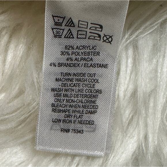 Sincerely Jules Sweater Womens S Tan Cozy Ribbed Knit Oversized Neutral Two Tone - Picture 5 of 5